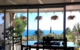 Studio a Collioure a 400 m de la plage avec vue sur la mer jardin clos et wifi